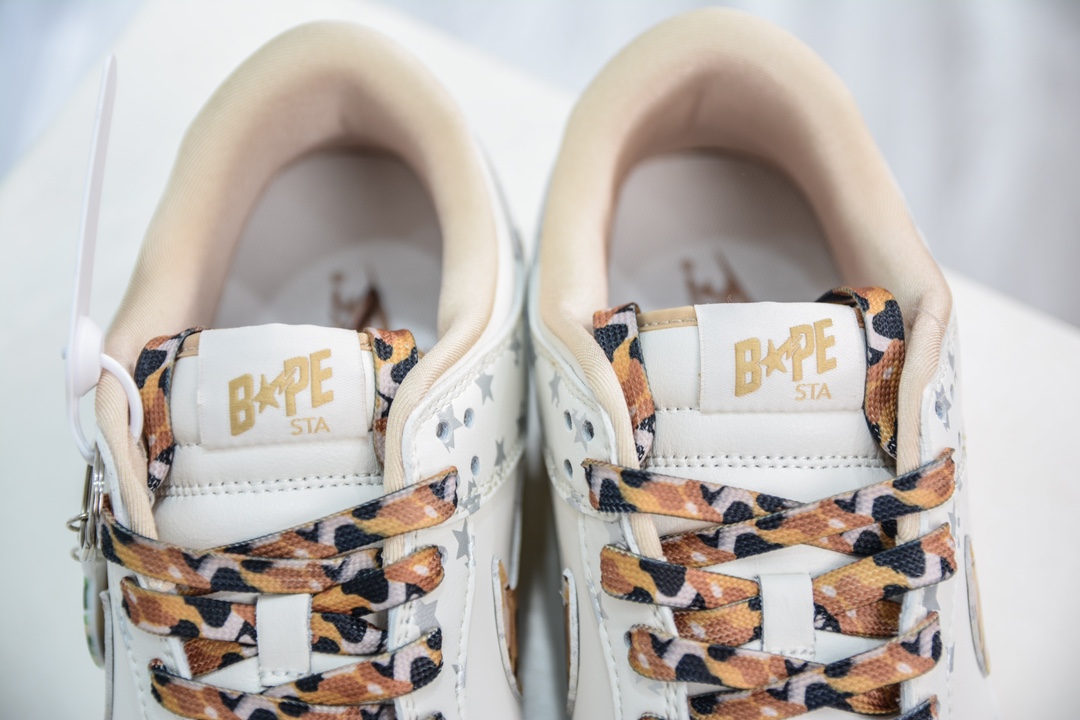 Bape x Nike Dunk Low Beige Camouflage Hook DQ1098-352