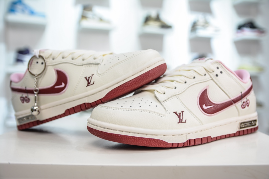 LV x Nike Dunk Low Cherry Valentine's Day XX2025-312