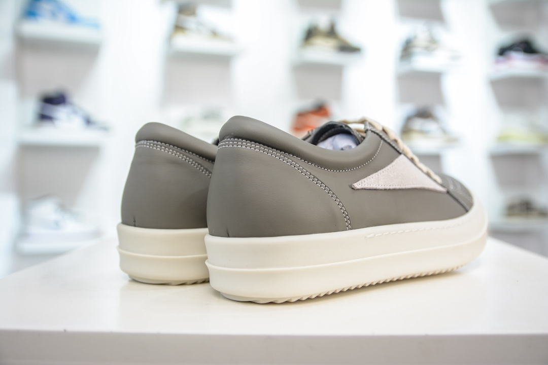 Rick Owens RO low-top fabric fashion sneakers