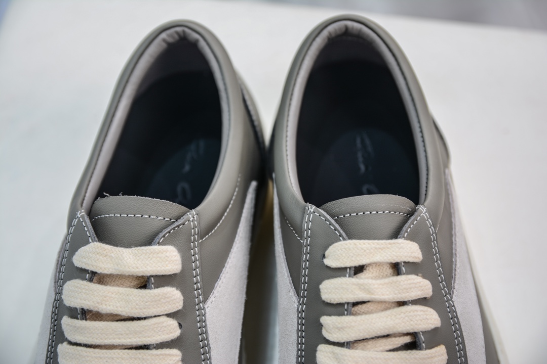 Rick Owens RO low-top fabric fashion sneakers