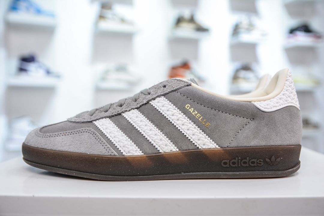 200 CS版/MF版纯原 两版本同价 AD Original Gazelle Indoor Trainers 瞪羚室内鞋板鞋 IF1807