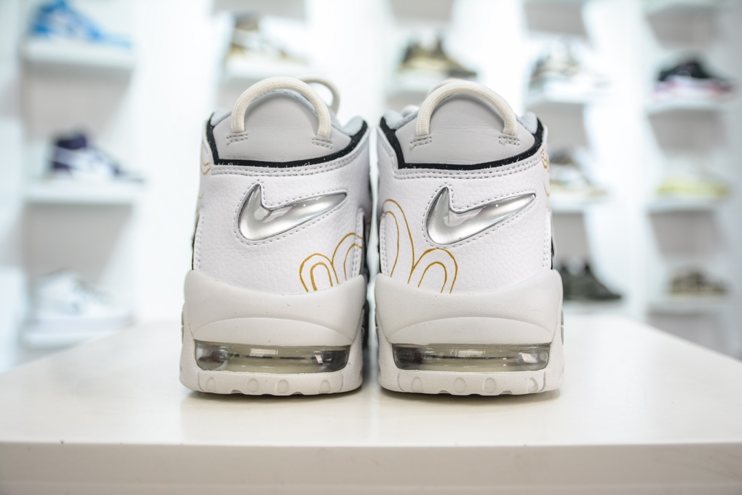 Pure original NK Air More Uptempo '96 OG Pippen big AIR retro basketball shoes FB3021-001