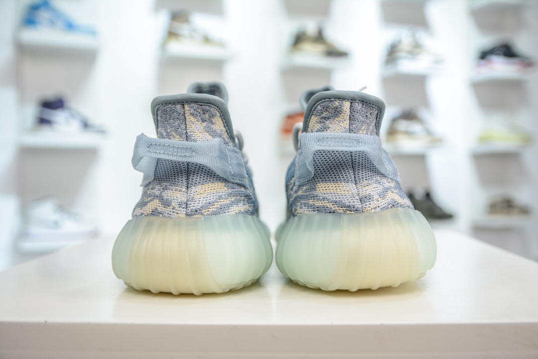 180 Adidas Yeezy Boost 350V2 ”MX Blue” 混沌蓝 GW3375
