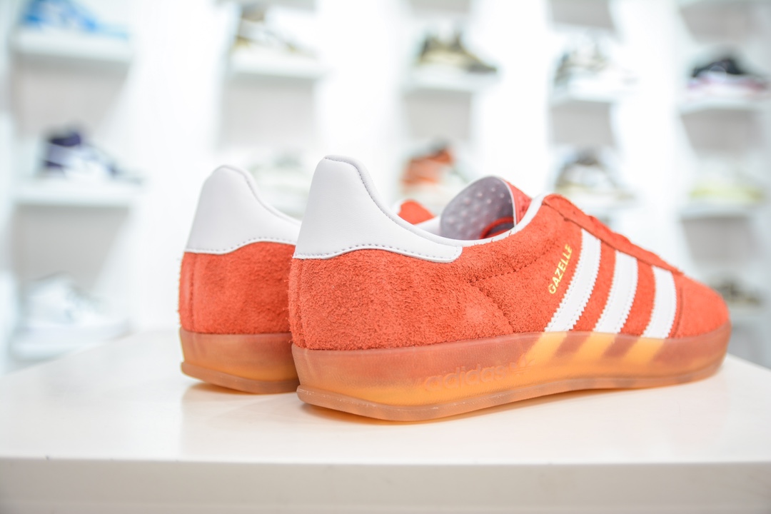 200 MF版纯原 AD Original Gazelle Indoor Trainers 瞪羚室内鞋系列低帮板鞋 HQ8718