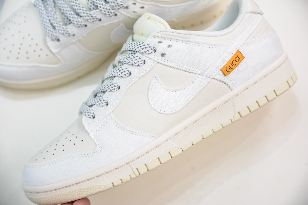 Gucci x Nike Dunk Low Silver Pattern BB9616-312
