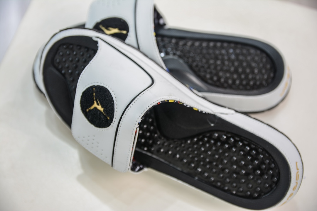 Original Air Jordan AJ8 Hydro Retro Slides Jumpman sports slippers