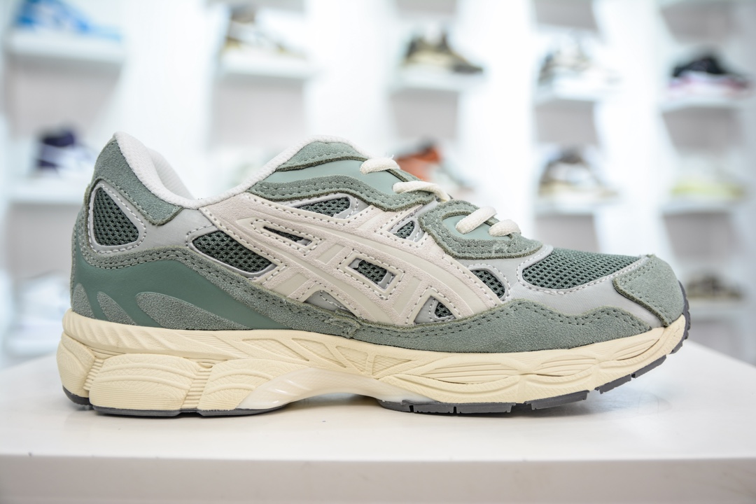 200 Asics Gel-NYC 纯原版本 绿色 亚瑟士运动休闲透气专业跑鞋 1203A383-302