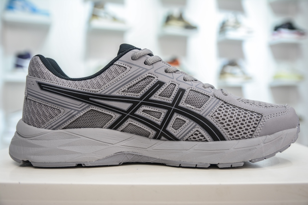 150 Asics Gel-Contend 亚瑟士抗衡4代低帮城市休闲运动跑步鞋