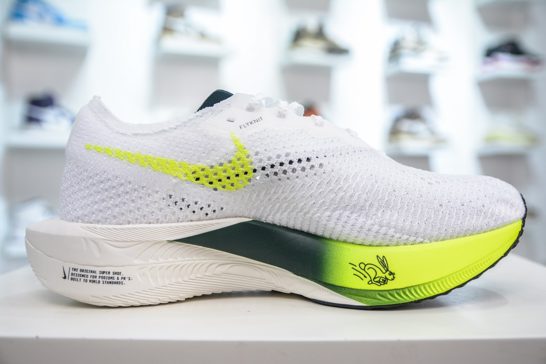 Pure original NK Zoom VaporFly Next 3% braided flying line marathon three generations super leisure sports running shoes FZ4017-100