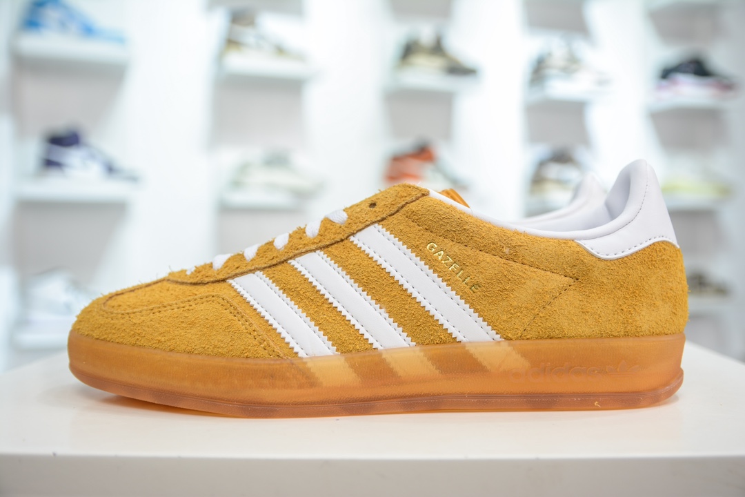 200 MF版纯原 AD Original Gazelle Indoor Trainers 瞪羚室内鞋系列低帮板鞋 HQ8716