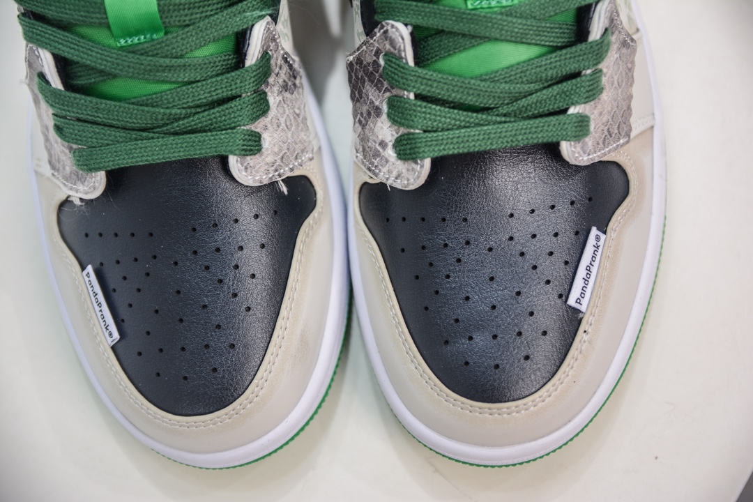 280 Air Jordan 1 Low 定制配色 游龙则灵 耐克Nike Air Jordan1 Low AJ低帮篮球鞋 553558-065