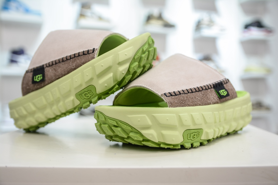 300 UGG【明星同款】春夏新款 轮胎底拖鞋 W Venture Daze Slide