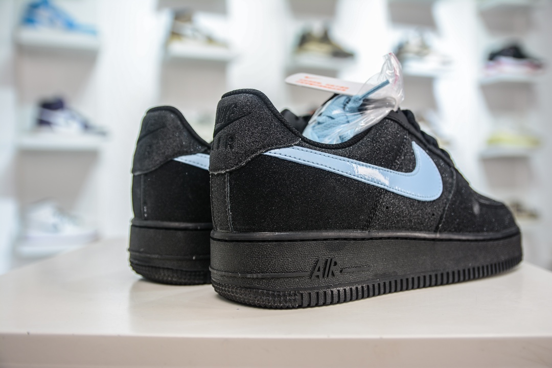 260 HY版纯原 Air Force 1 '07 Low 黑蓝满天星 CW2288-012