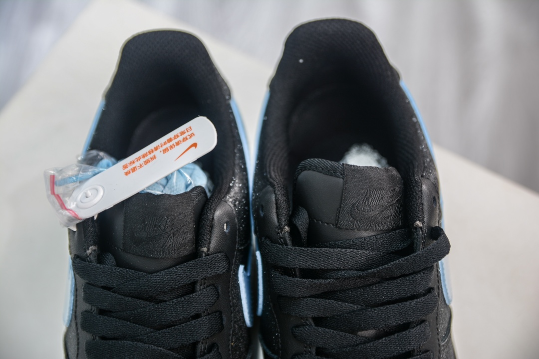 260 HY版纯原 Air Force 1 '07 Low 黑蓝满天星 CW2288-012