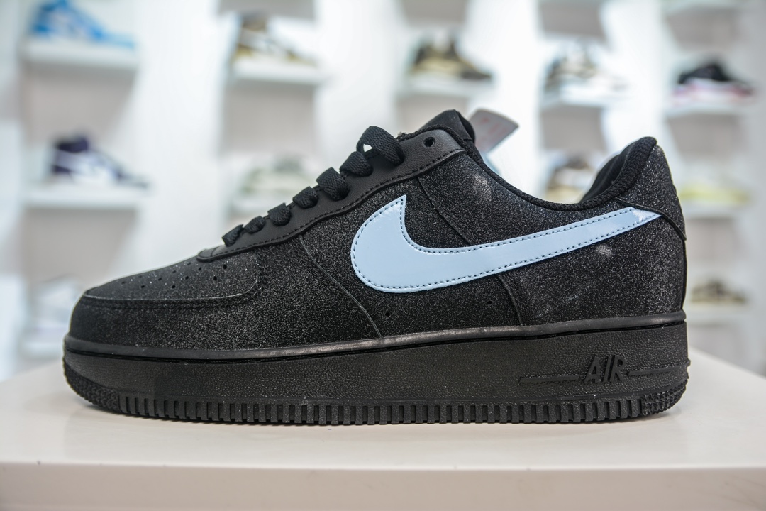260 HY版纯原 Air Force 1 '07 Low 黑蓝满天星 CW2288-012