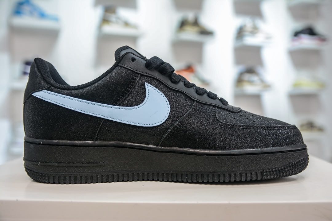 260 HY版纯原 Air Force 1 '07 Low 黑蓝满天星 CW2288-012