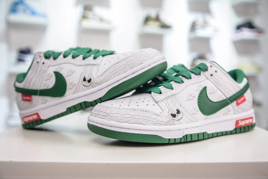 280 Supreme x Nike Dunk Low 绿鬼脸 XD6188-033
