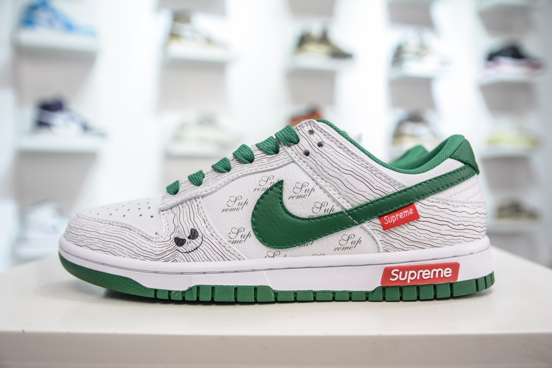 280 Supreme x Nike Dunk Low 绿鬼脸 XD6188-033