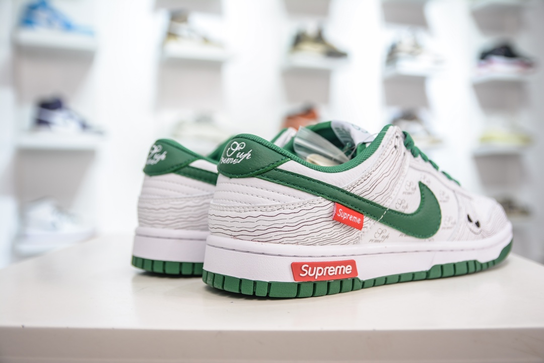 280 Supreme x Nike Dunk Low 绿鬼脸 XD6188-033