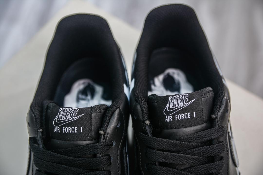 240 HY版纯原 Air Force 1 Low 07 万圣节 透视骨骼 夜光骨头 AF1 空军一号 BQ7541-001