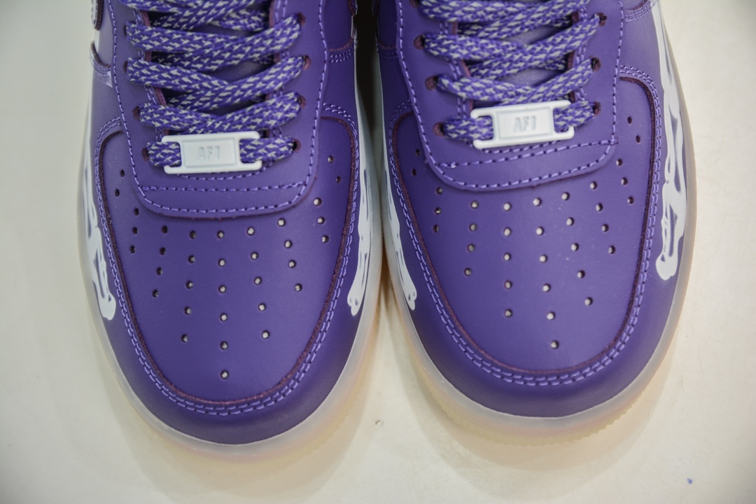 240 HY版纯原 Air Force 1 Low 07 万圣节 透视骨骼 夜光骨头 CU8067-500