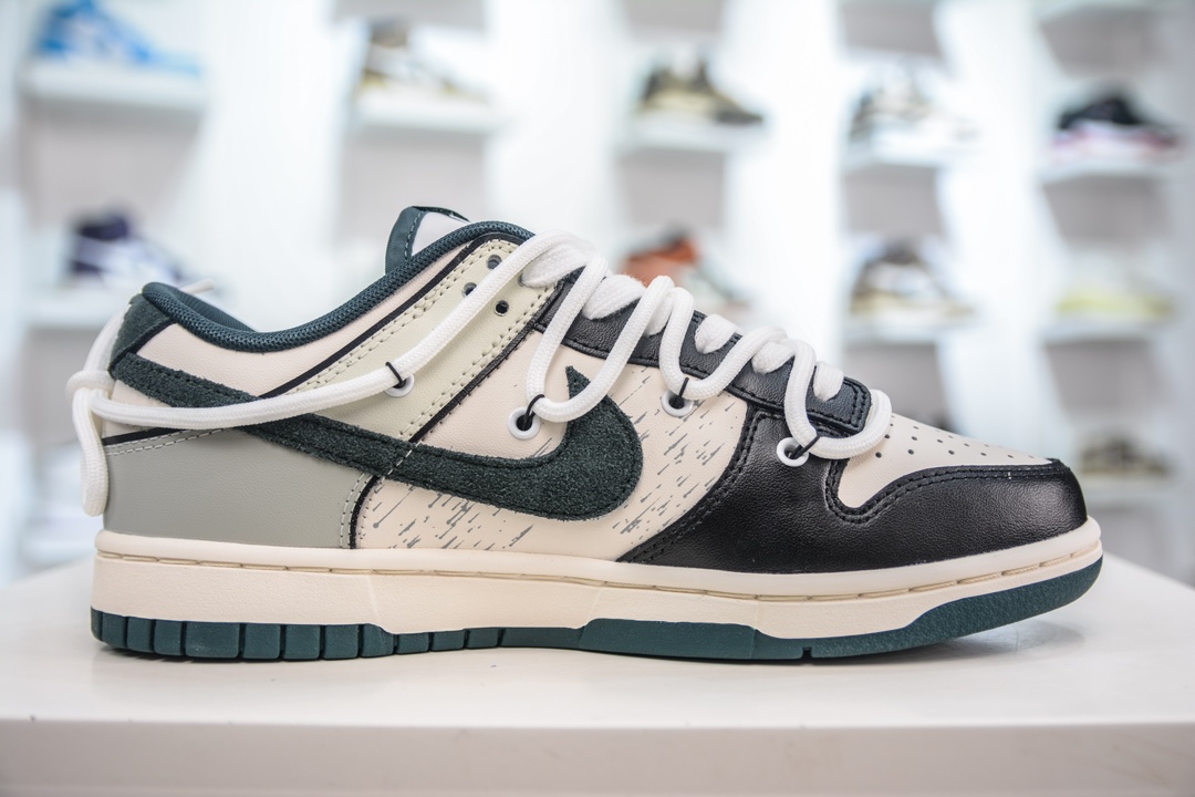 280 YC版纯原 Nike Dunk Low 星际迷航绿棕 FQ8080-133