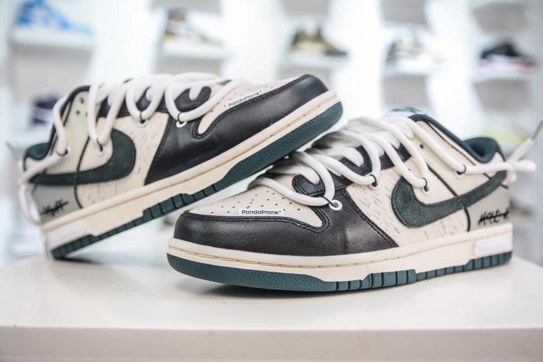280 YC版纯原 Nike Dunk Low 星际迷航绿棕 FQ8080-133