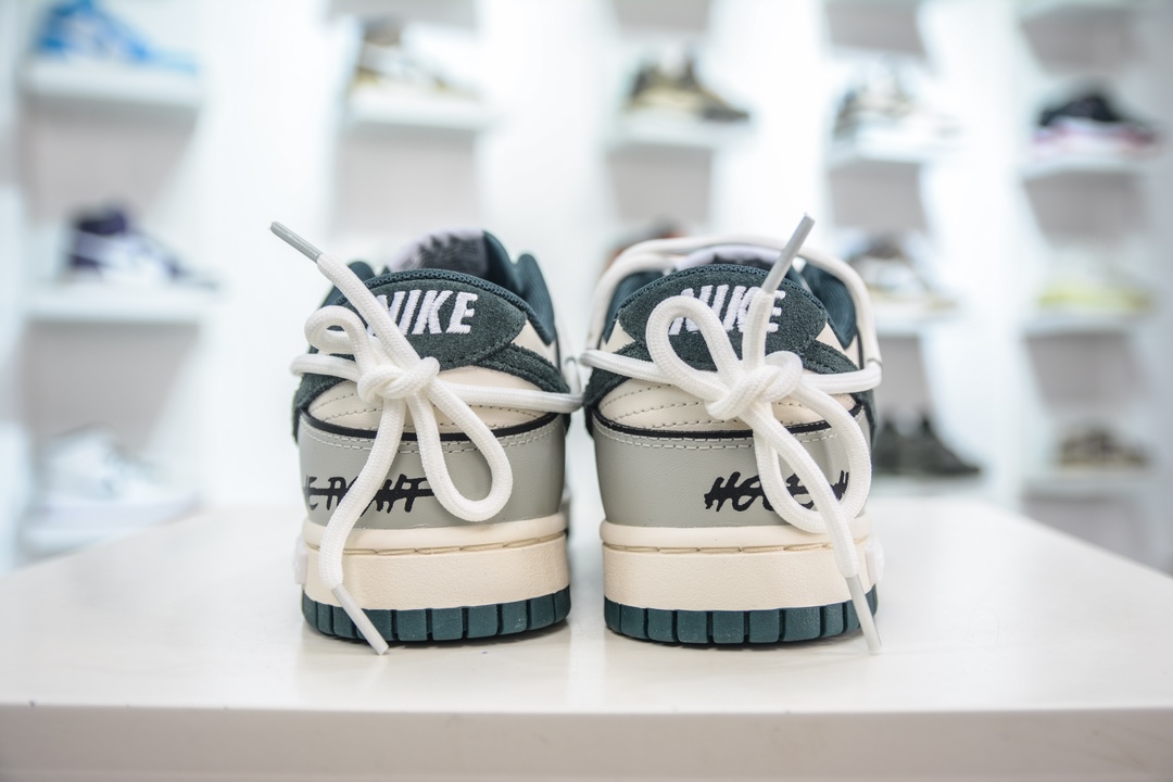 280 YC版纯原 Nike Dunk Low 星际迷航绿棕 FQ8080-133