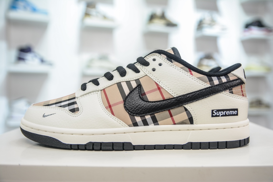 280 Supreme x Nike Dunk Low 格子布 SP1098-051