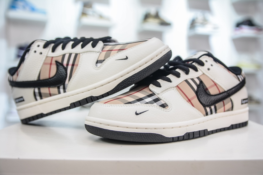 280 Supreme x Nike Dunk Low 格子布 SP1098-051