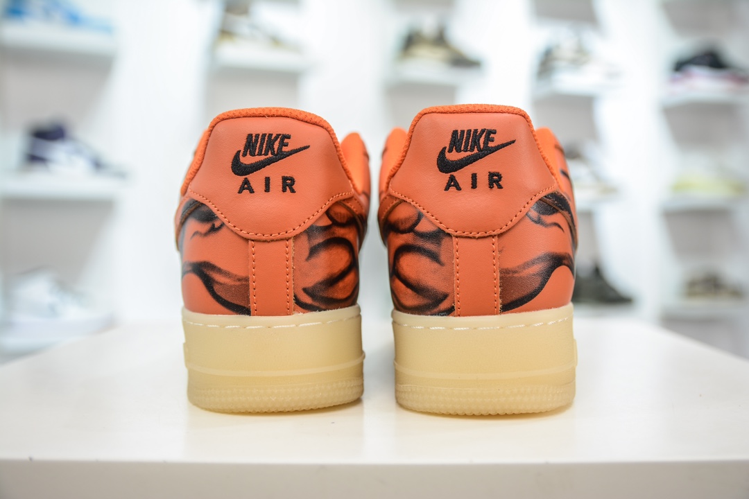 240 HY版纯原 Air Force 1 Low 07 万圣节 透视骨骼 CU8067-800