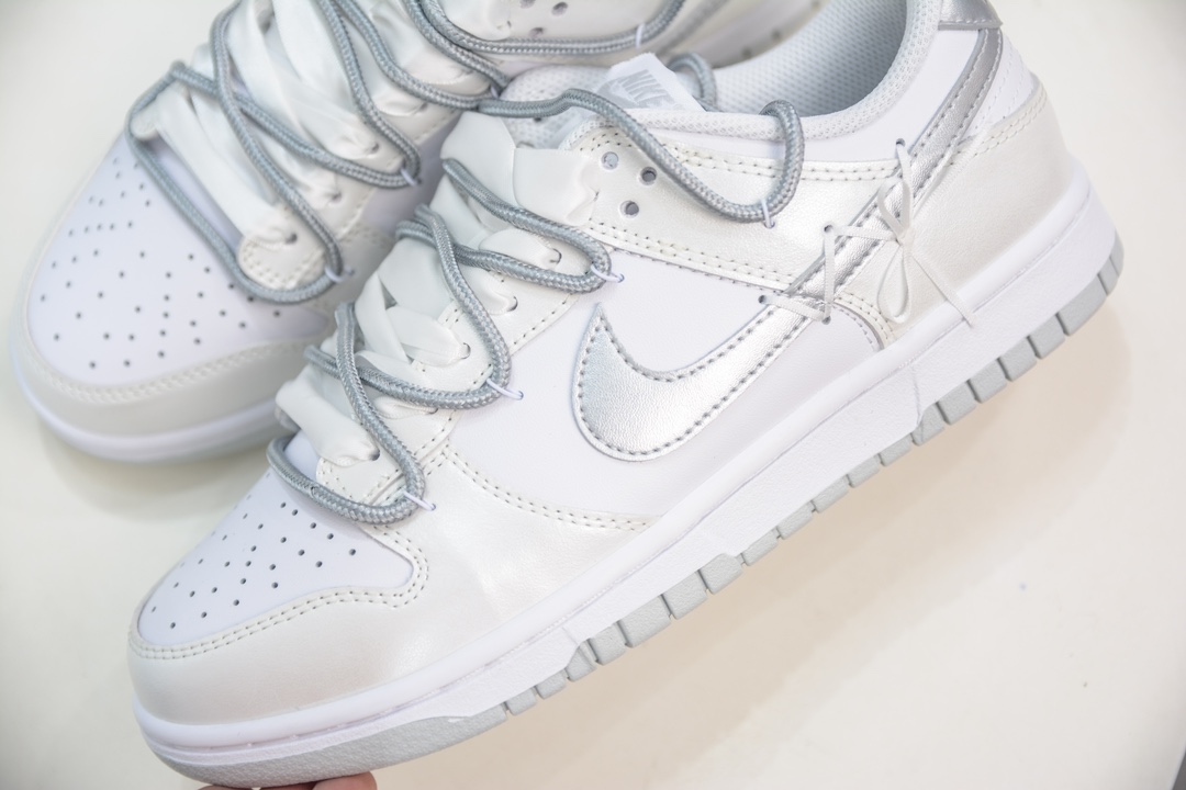 260 YC版纯原 Nike Dunk Low 轻银芭蕾 白银 此款定制 DH9765-102