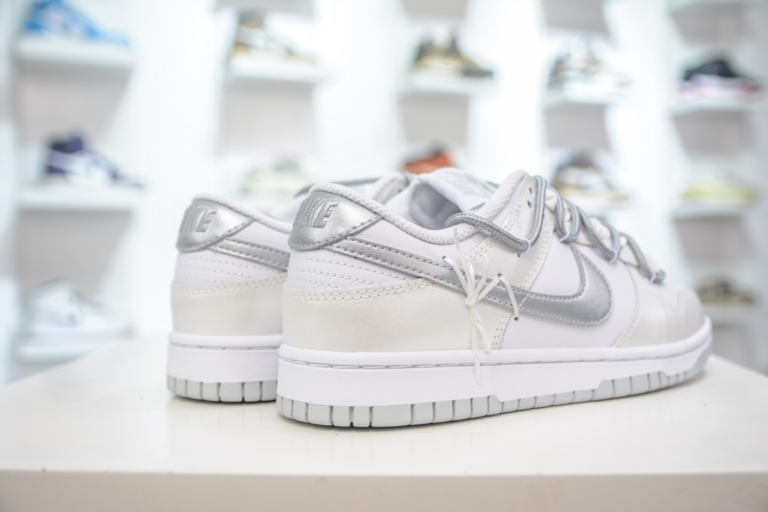 260 YC版纯原 Nike Dunk Low 轻银芭蕾 白银 此款定制 DH9765-102