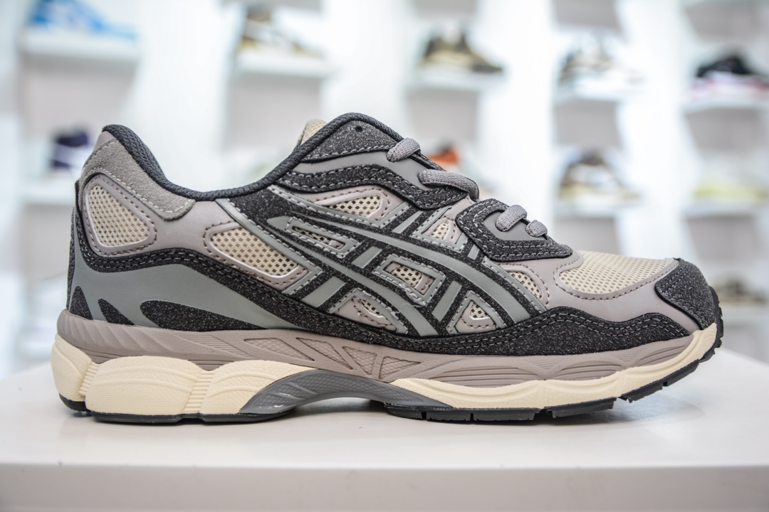 200 Asics Gel-NYC 纯原版本 燕麦色 亚瑟士运动休闲透气专业跑鞋 1201A789-250