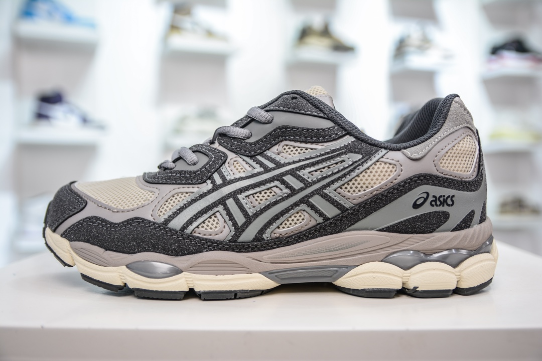 200 Asics Gel-NYC 纯原版本 燕麦色 亚瑟士运动休闲透气专业跑鞋 1201A789-250