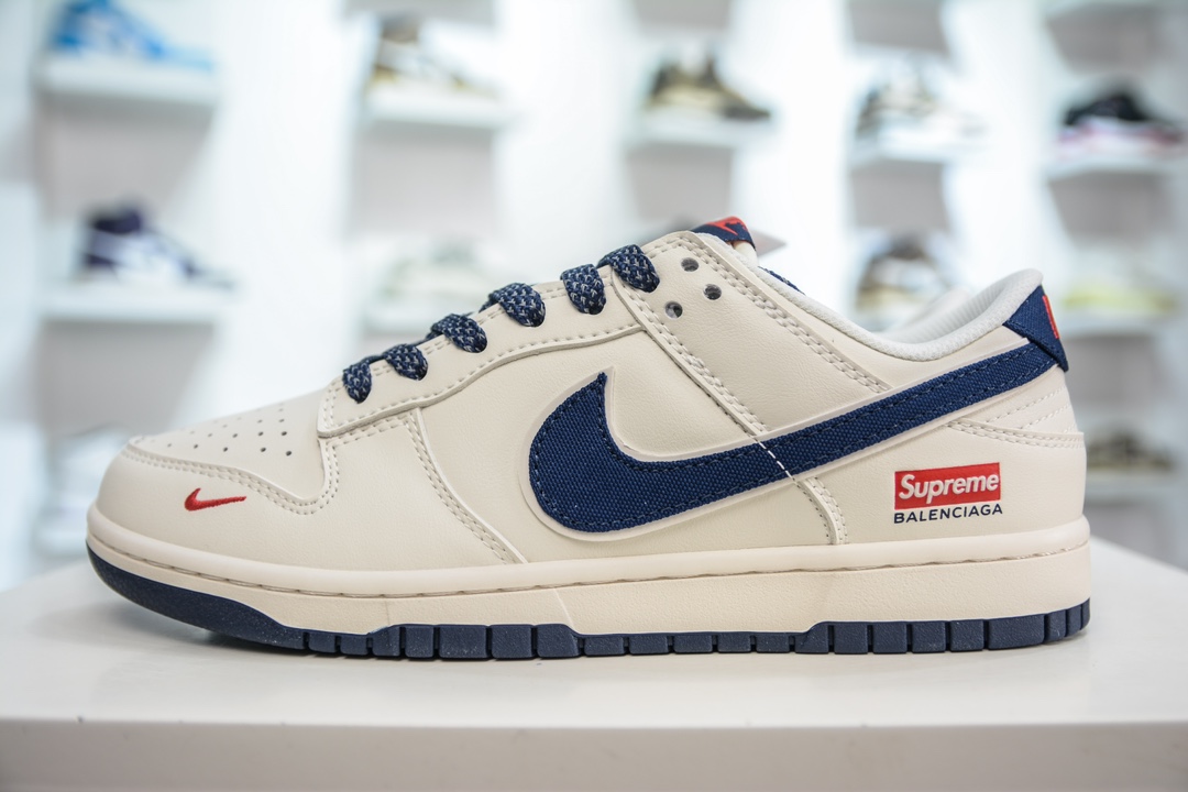 280 Supreme x Nike Dunk Low 米白蓝帆布  XX2025-310