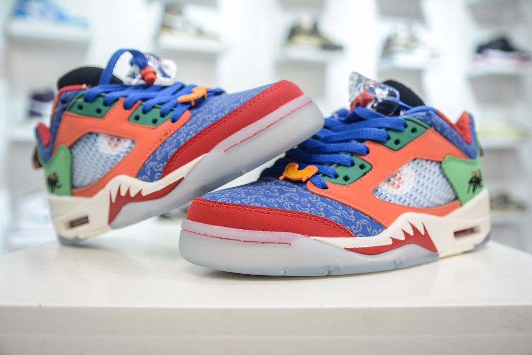 280 Air Jordan 5 Retro Low DB 复刻彩色慈善低帮  DR6287-486