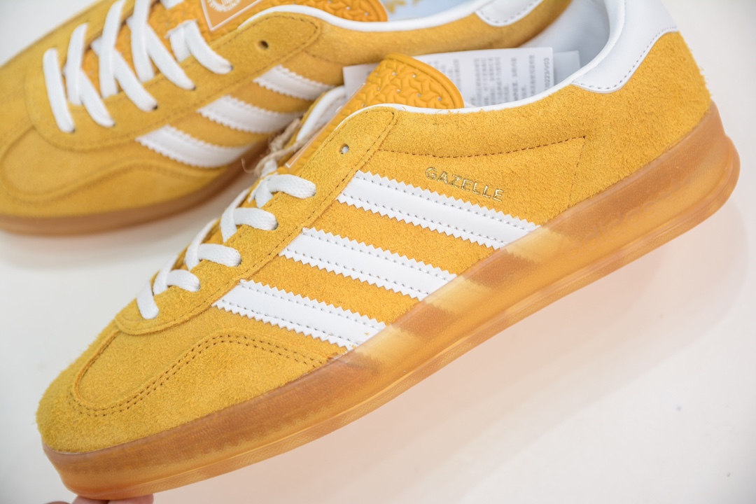 180 AY版纯原 AD Original Gazelle Indoor Trainers 瞪羚室内鞋系德训风板鞋  HQ8716