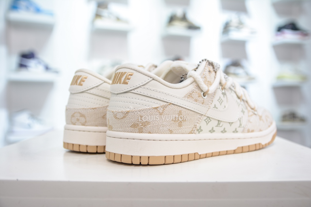 300 LV x Nike Dunk Low 米黄  SJ2068-247