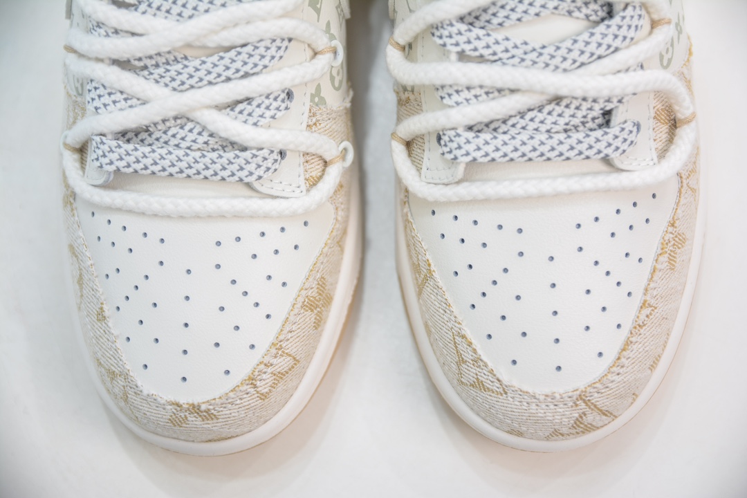 300 LV x Nike Dunk Low 米黄  SJ2068-247