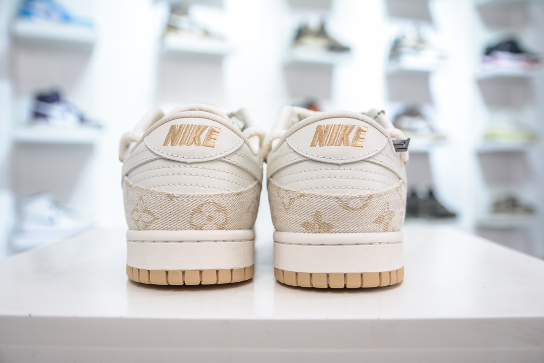 300 LV x Nike Dunk Low 米黄  SJ2068-247