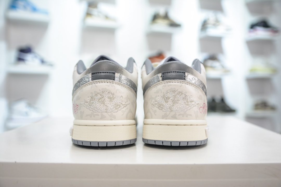 280 Air Jordan AJ1 Low 低帮绑带定制配色  553560-053