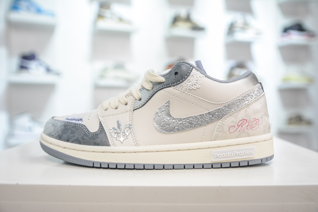 280 Air Jordan AJ1 Low 低帮绑带定制配色  553560-053