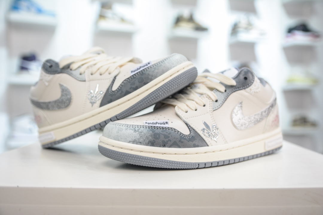 280 Air Jordan AJ1 Low 低帮绑带定制配色  553560-053