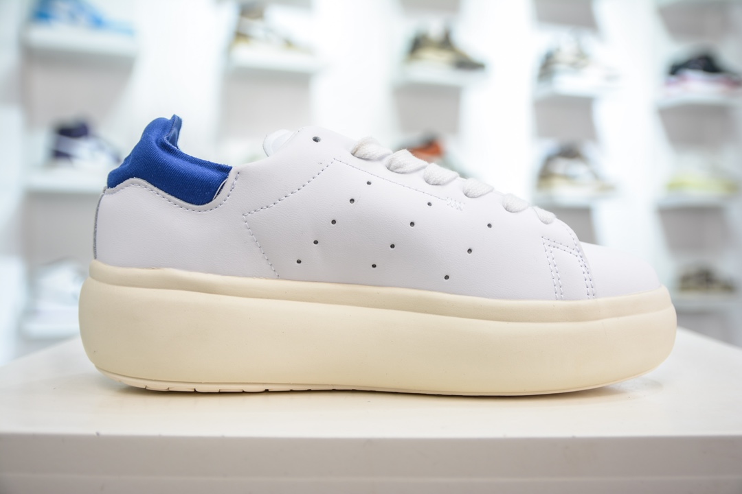 170 AD Originals Stan Smith PE史密斯面包版系列低帮轻量松糕经典百搭复古休闲运动厚底板鞋 IE0451