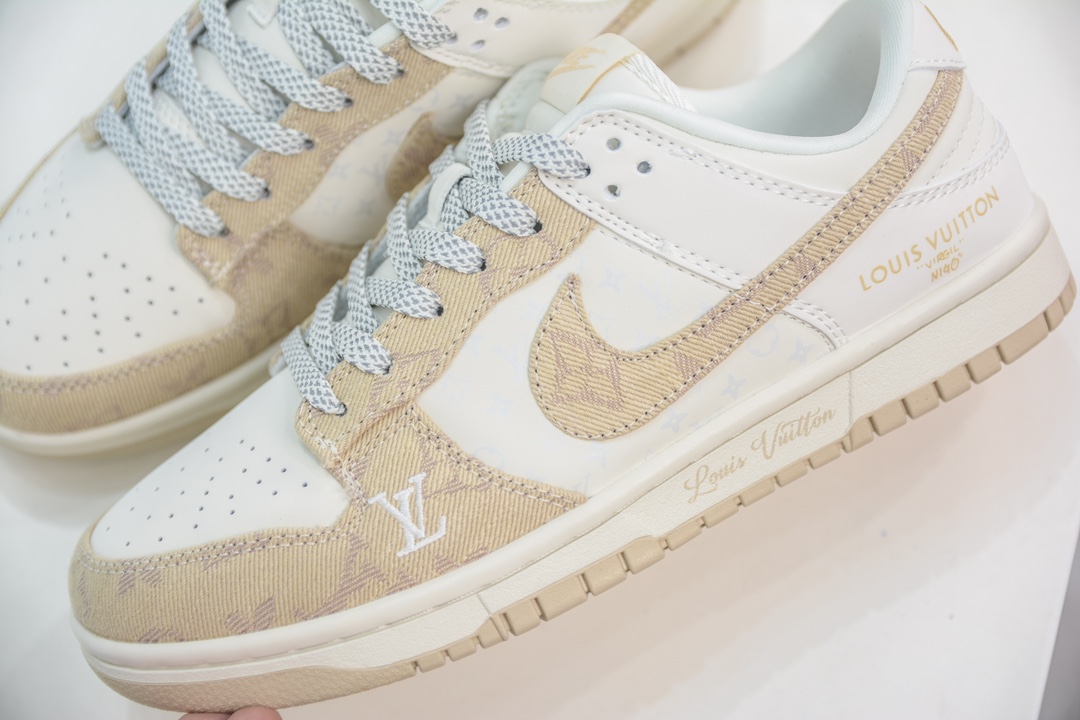 280 LV x Nike Dunk Low 卡其牛仔  XP3802-337