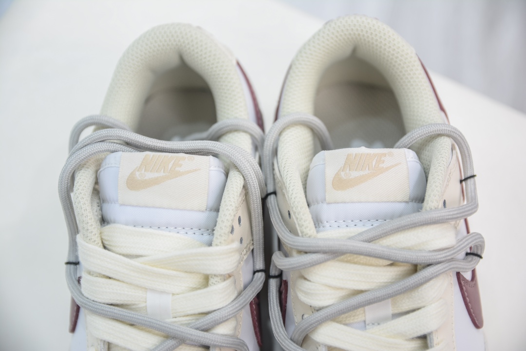 YC pure original NK Dunk Low raw coconut custom series ceiling DD1873-103