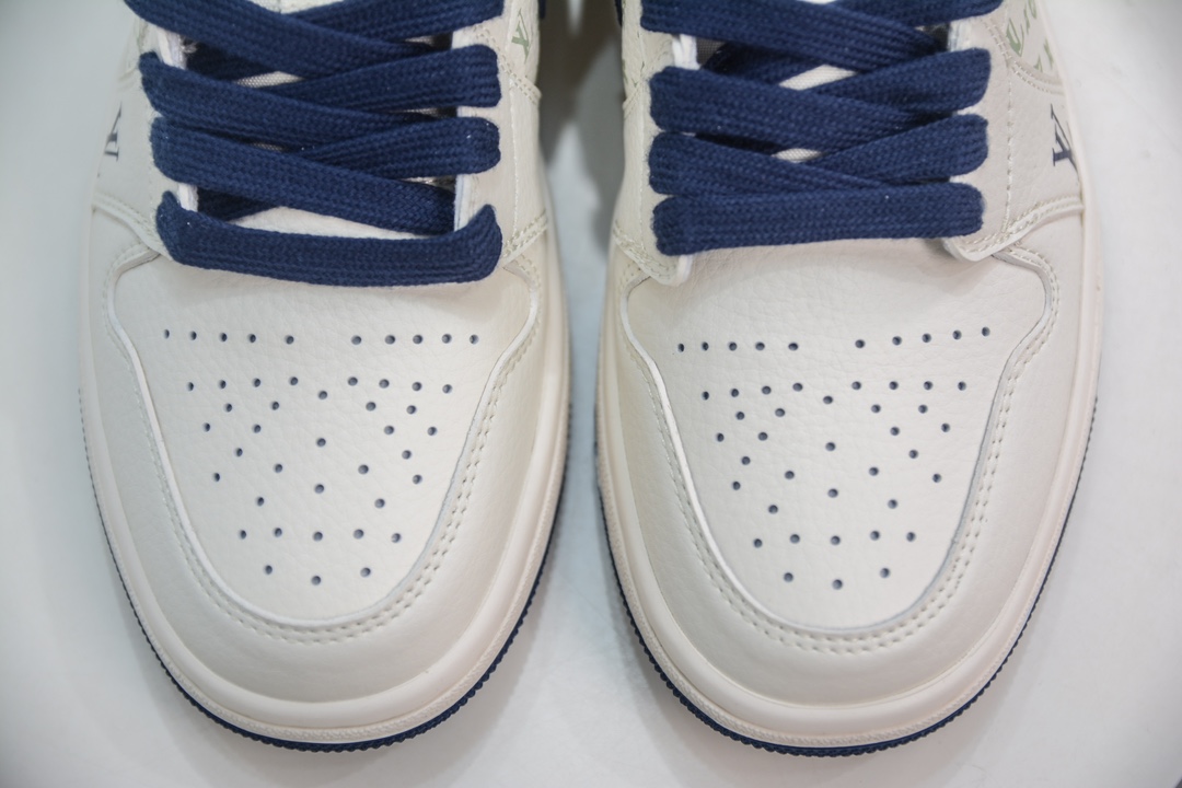 TS x Air Jordan AJ1 Low inverted hook low-top joint custom color WG8850-001
