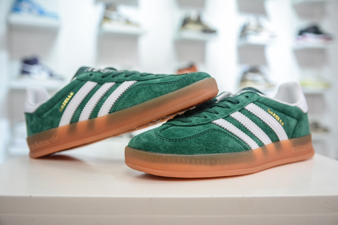 AY version pure original AD Original Gazelle Indoor Trainers Gazelle indoor shoes sneakers IG1596