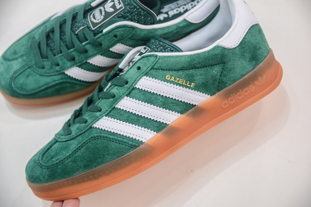 AY version pure original AD Original Gazelle Indoor Trainers Gazelle indoor shoes sneakers IG1596